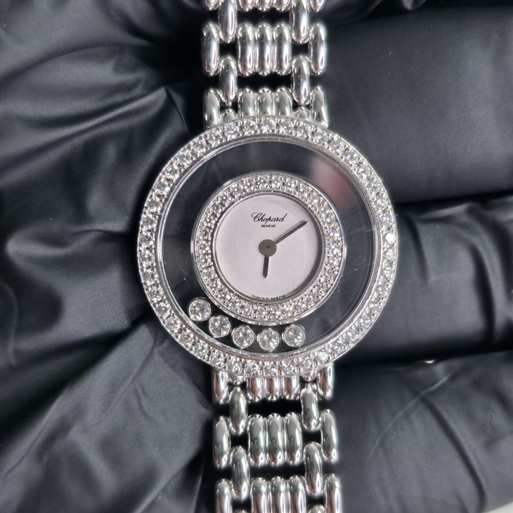 Chopard ハッピーダイヤモンド 4119 WG×ダイヤ 高価買取いたしました