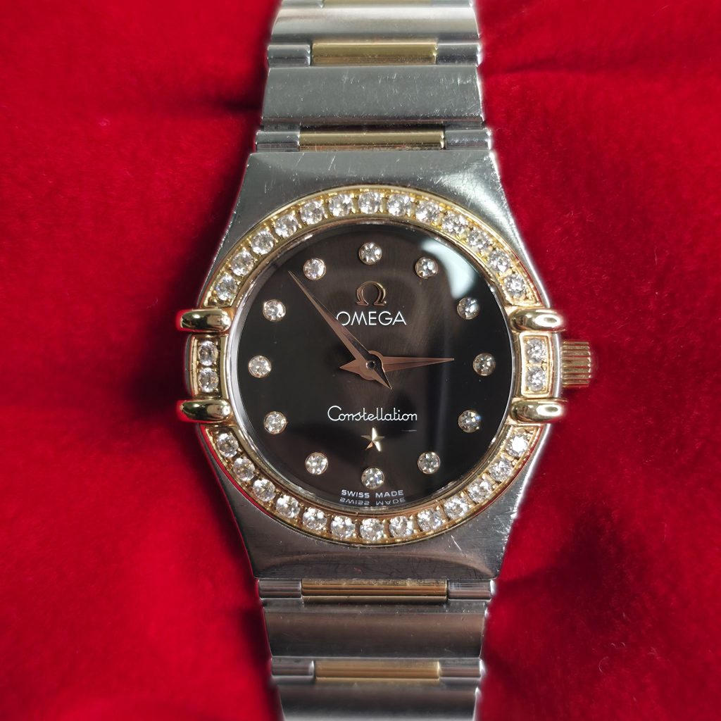 OMEGA コンステレーション 1360.60 SS×YG ダイヤ文字盤 未記入ギャラ 高価買取いたしました