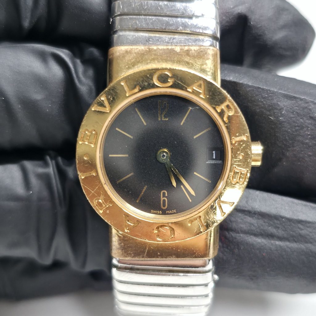 BVLGARI BB232TG 750YG×SS 高価買取いたしました