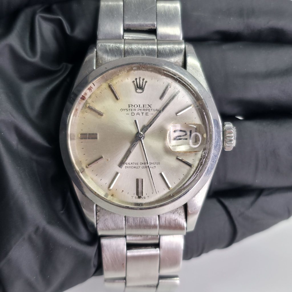 ROLEX オイスターパーペチュアル DATE 1500 高価買取いたしました