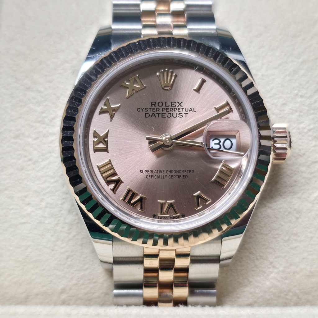 ROLEX レディデイトジャスト 179171 SS×PG ピンクローマ 高価買取いたしました