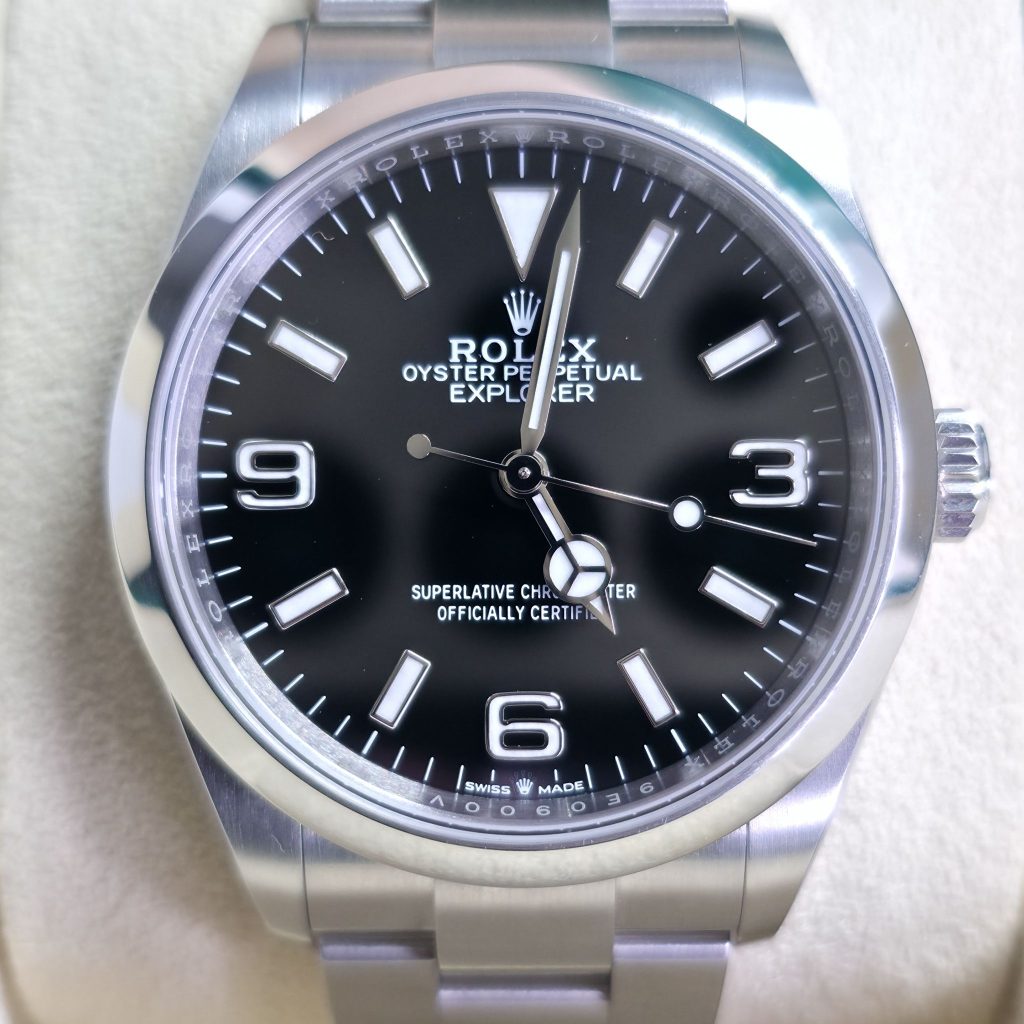 ROLEX エクスプローラーⅠ124270 2024 高価買取いたしました