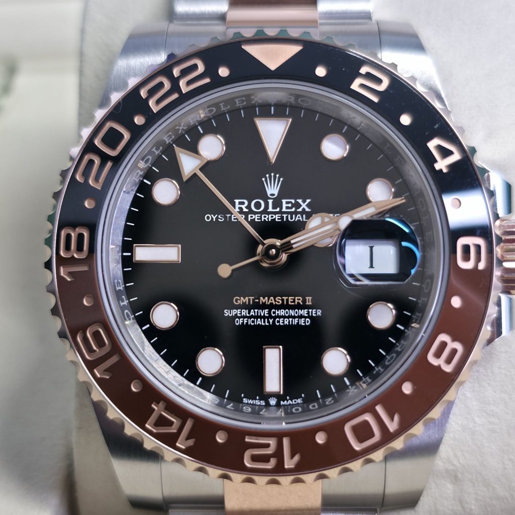 ROLEX GMTマスターⅡ 126711CHNR SS×PG 2026 高価買取いたしました