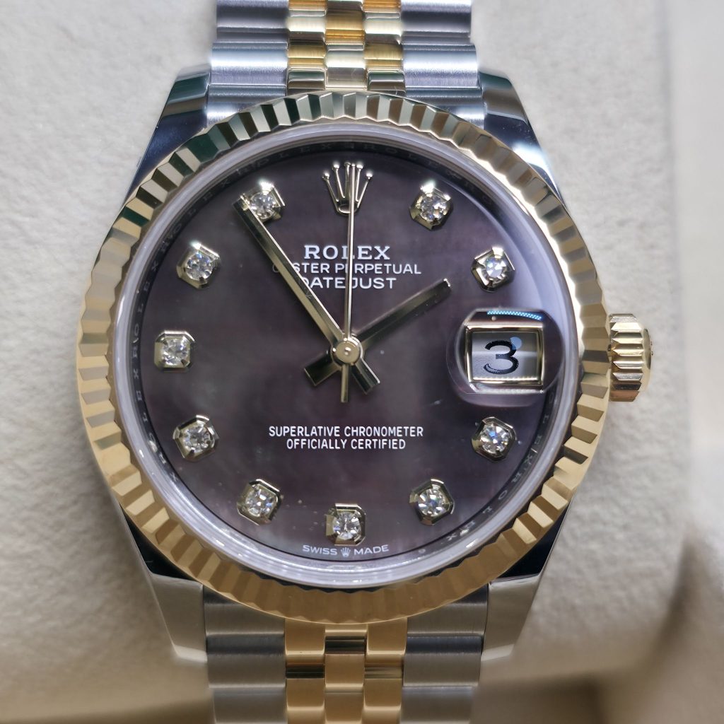 ROLEX デイトジャスト31 278273G SS×YG 高価買取いたしました