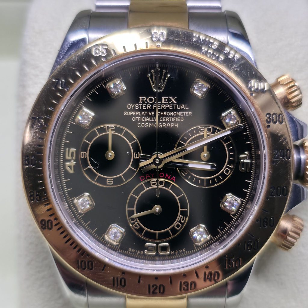 ROLEX コスモグラフ デイトナ 116523G SS×YG 高価買取いたしました