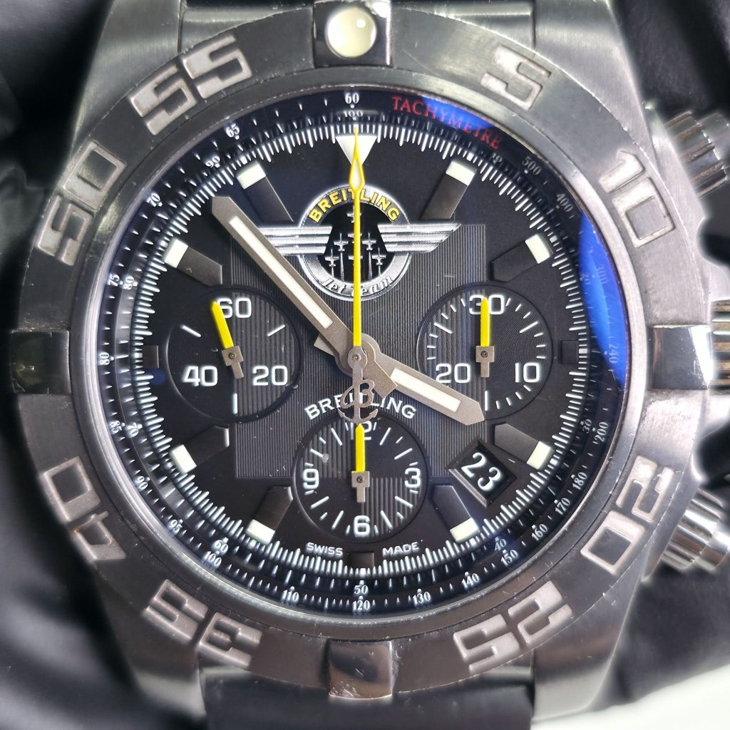 Breitling クロノマット44 SS×ラバー MB0110 高価買取いたしました