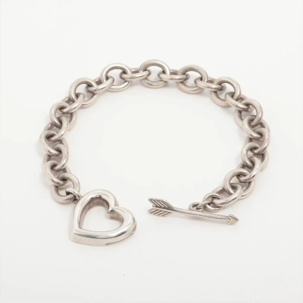 TIFFANY＆CO. ハートアロー ブレスレット 925 33.7g シルバー 高価買取いたしました