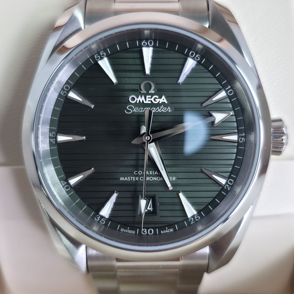 OMEGA シーマスター アクアテラ 220.10.38.20.10.00﻿3 グリーン文字盤 高価買取いたしました