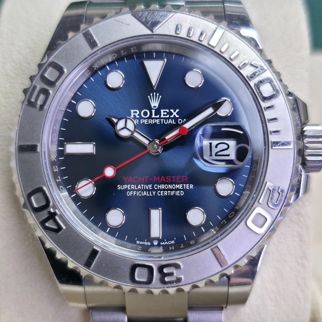 ROLEX ヨットマスター 126622 ロレジウム ブルー 2023 高価買取いたしました
