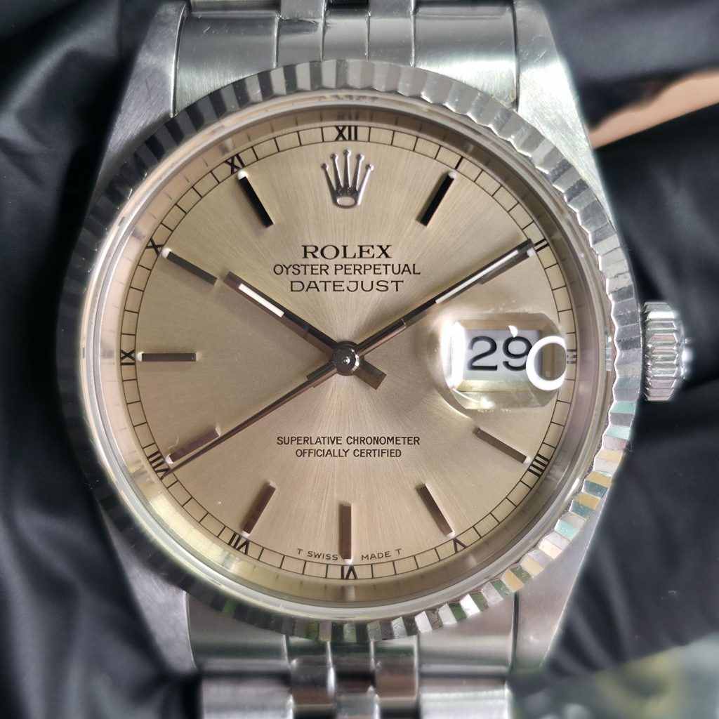 ROLEX デイトジャスト36 16234 T番 高価買取いたしました
