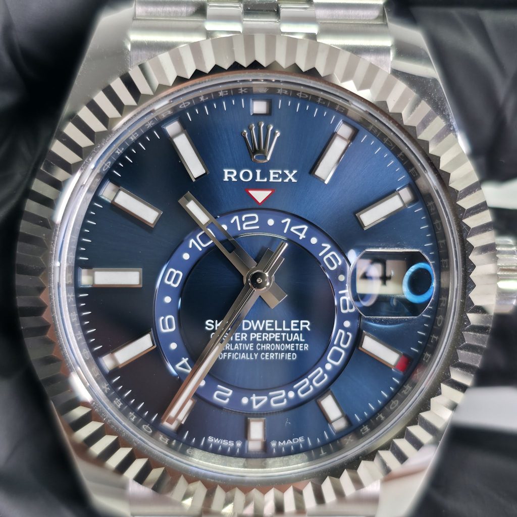 ROLEX スカイドゥエラー 336934 2024 ブルー文字盤 高価買取いたしました