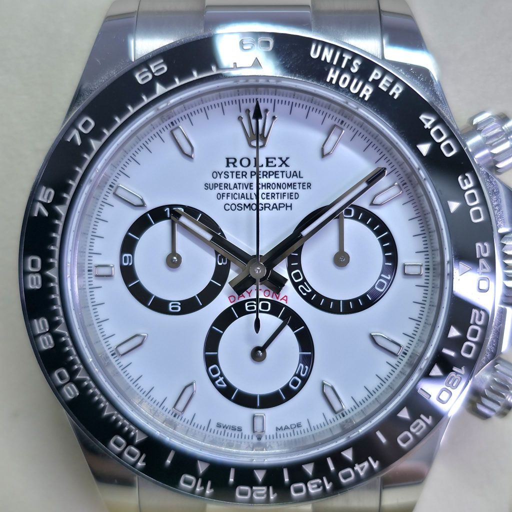ROLEX コスモグラフ デイトナ 126500LN ホワイト文字盤 2026 高価買取いたしました
